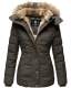 Marikoo Nekoo Womens Winter Jacket B658 Anthracite Size XS - Gr. 34