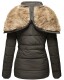 Marikoo Nekoo Womens Winter Jacket B658 Anthracite Size M - Gr. 38