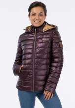 Navahoo Aurelianaa ladies shiny quilted jacket