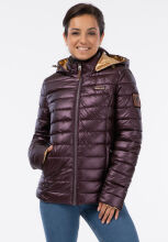 Navahoo Aurelianaa Damen glänzende Steppjacke