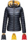 Navahoo Aurelianaa Damen glänzende Steppjacke