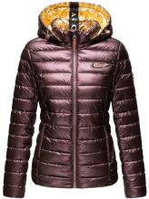 Navahoo Aurelianaa Damen Steppjacke B858 Aubergine Größe S - Gr. 36