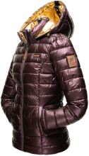 Navahoo Aurelianaa Damen Steppjacke B858 Aubergine Größe S - Gr. 36