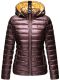 Navahoo Aurelianaa Damen Steppjacke B858 Aubergine Größe S - Gr. 36