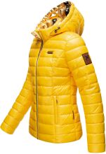 Navahoo Aurelianaa Damen Steppjacke B858 Gelb Gr&ouml;&szlig;e S - Gr. 36
