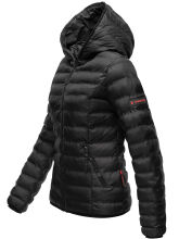 Navahoo Neevia Damen übergangs Steppjacke Schwarz-Gr.M