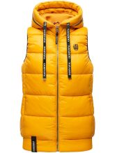 Navahoo Kassidy ladies spring vest quilted vest Yellow-Gr.XS
