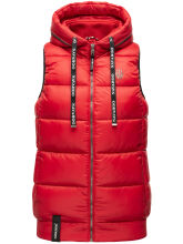 Navahoo Kassidy ladies spring vest quilted vest Red-Gr.XS
