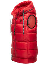 Navahoo Kassidy ladies spring vest quilted vest Red-Gr.XS