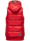 Navahoo Kassidy ladies spring vest quilted vest Red-Gr.XS