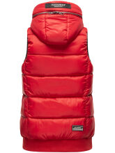 Navahoo Kassidy Damen &Uuml;bergangs Weste Steppweste Rot XL - Gr. 42