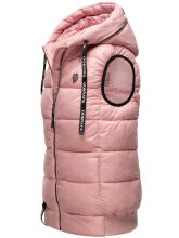 Navahoo Kassidy ladies spring vest quilted vest Rosa-Gr.XS
