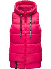 Navahoo Kassidy Damen &Uuml;bergangs Weste Steppweste Pink XS - Gr. 34