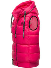 Navahoo Kassidy Damen &Uuml;bergangs Weste Steppweste Pink XS - Gr. 34