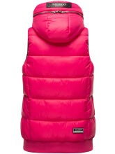 Navahoo Kassidy Damen &Uuml;bergangs Weste Steppweste Pink XL - Gr. 42