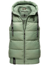Navahoo Kassidy Damen Übergangs Weste Steppweste Mint 3XL - Gr. 46