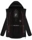 Marikoo Babetaa ladies outdoor water repellent spring jacket - Black-Gr.XS