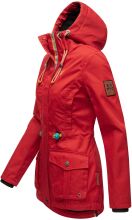 Marikoo Damen Outdoor wasserabweisende Übergangsjacke - Cherry-Gr.XS