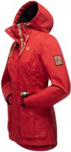 Marikoo Damen Outdoor wasserabweisende Übergangsjacke - Cherry-Gr.XS