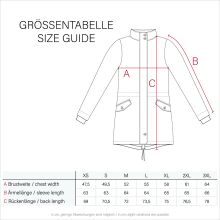 Marikoo Damen Outdoor wasserabweisende Übergangsjacke - Cherry-Gr.XS