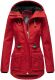 Marikoo Damen Outdoor wasserabweisende Übergangsjacke - Cherry-Gr.XS