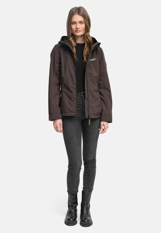 Marikoo Brombeere Damen Übergangsjacke Frühlings Jacke