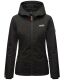 Marikoo Brombeere Damen Übergansjacke Frühlings Jacke Schwarz-Gr.XS