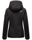 Marikoo Brombeere Damen Übergangsjacke Frühlings Jacke Schwarz-Gr.M