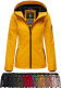 Marikoo Brombeere Damen Übergangsjacke Frühlings Jacke Schwarz-Gr.XL