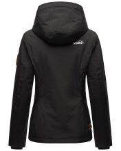 Marikoo Brombeere Damen Übergangsjacke Frühlings Jacke Schwarz-Gr.XXL