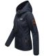 Marikoo Brombeere Damen Übergangsjacke Frühlings Jacke Navy-Gr.S