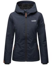 Marikoo Brombeere Damen Übergangsjacke Frühlings Jacke Navy-Gr.L