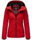 Marikoo Brombeere Damen Übergangsjacke Frühlings Jacke Rot-Gr.XS