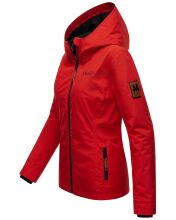 Marikoo Brombeere Damen &Uuml;bergangsjacke Fr&uuml;hlings Jacke Rot-Gr.L