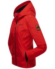 Marikoo Brombeere Damen &Uuml;bergangsjacke Fr&uuml;hlings Jacke Rot-Gr.L