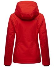 Marikoo Brombeere Damen &Uuml;bergangsjacke Fr&uuml;hlings Jacke Rot-Gr.L
