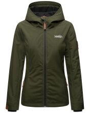 Marikoo Brombeere Damen Übergangsjacke Frühlings Jacke Olive-Gr.XXL