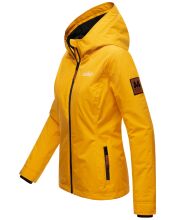 Marikoo Brombeere Damen &Uuml;bergangsjacke Fr&uuml;hlings Jacke Gelb-Gr.XS