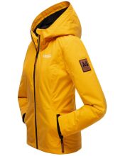 Marikoo Brombeere Damen &Uuml;bergangsjacke Fr&uuml;hlings Jacke Gelb-Gr.XS