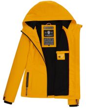 Marikoo Brombeere Damen &Uuml;bergangsjacke Fr&uuml;hlings Jacke Gelb-Gr.XS