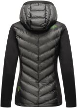 Navahoo Nimm mich mit Womens Fleece Hybrid Jacket Trekking Schwarz-Gr.S