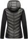 Navahoo Nimm mich mit Damen Fleece Hybrid Jacke Trekking Wanderjacke Schwarz-Gr.M