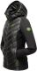 Navahoo Nimm mich mit Womens Fleece Hybrid Jacket Trekking Schwarz-Gr.M