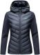Navahoo Nimm mich mit Damen Fleece Hybrid Jacke Trekking Wanderjacke Navy-Gr.M
