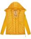 Navahoo Nimm mich mit Womens Fleece Hybrid Jacket Trekking Gelb-Gr.XS
