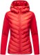 Navahoo Nimm mich mit Womens Fleece Hybrid Jacket Trekking Rot-Gr.M