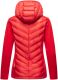 Navahoo Nimm mich mit Damen Fleece Hybrid Jacke Trekking Wanderjacke Rot-Gr.L