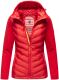 Navahoo Nimm mich mit Damen Fleece Hybrid Jacke Trekking Wanderjacke Rot-Gr.XXL