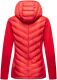 Navahoo Nimm mich mit Damen Fleece Hybrid Jacke Trekking Wanderjacke Rot-Gr.XXL