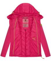 Navahoo Nimm mich mit Damen Fleece Hybrid Jacke Trekking Wanderjacke Pink-Gr.M